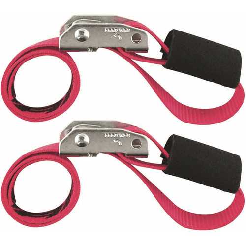 SNAP-LOC SLTC102CR2 2 ft. x 1 in. Cam with Cinch Strap in Red