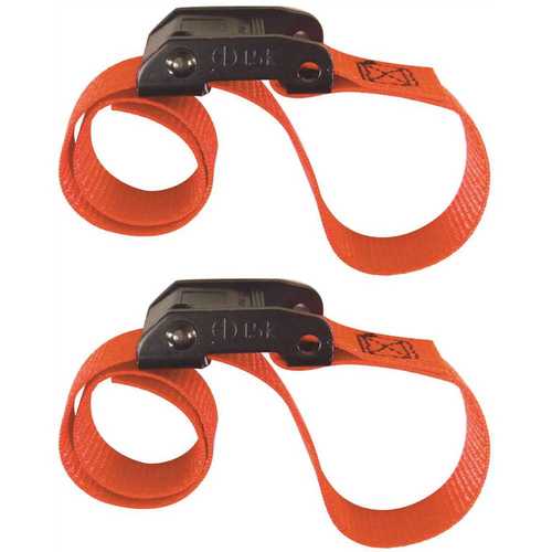 SNAP-LOC SLTC106CR2 6 ft. x 1 in. Cam with Cinch Strap in Red