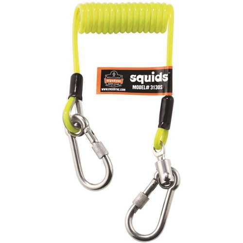 2 lbs. Coiled Cable Tool Lanyard