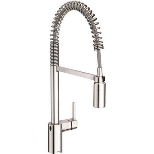 Align Touchless Single-Handle Pull-Down Sprayer Kitchen Faucet with MotionSense Wave and Spring Spout in Chrome