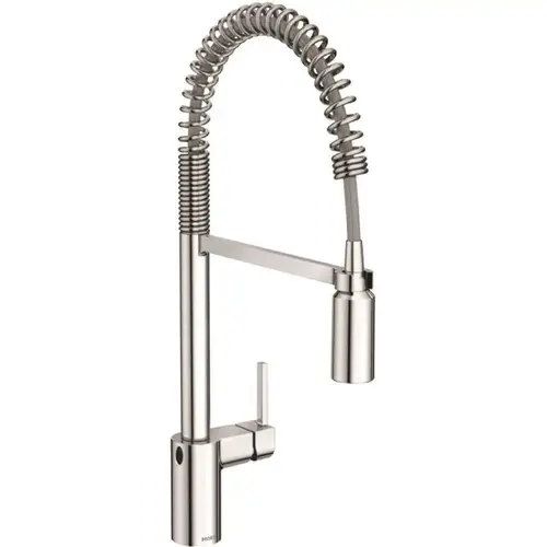 Align Touchless Single-Handle Pull-Down Sprayer Kitchen Faucet with MotionSense Wave and Spring Spout in Chrome