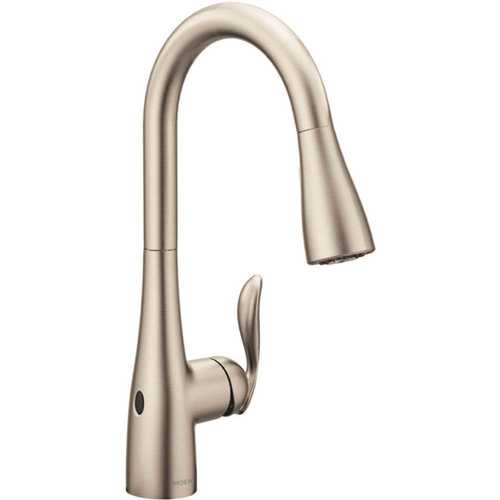 Moen 7594EWSRS Arbor Touchless Single-Handle Pull-Down Sprayer Kitchen Faucet with MotionSense Wave in Spot Resist Stainless