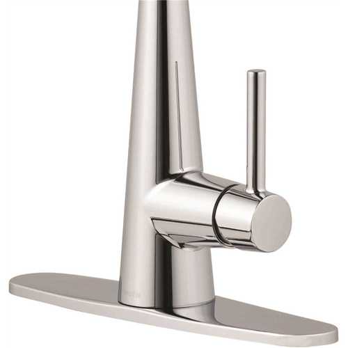 Sleek Touchless Single-Handle Pull-Down Sprayer Kitchen Faucet with MotionSense Wave in Chrome