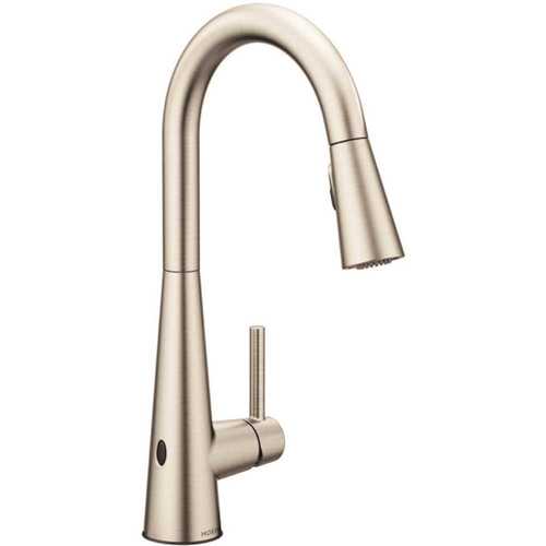 Sleek Touchless Single-Handle Pull-Down Sprayer Kitchen Faucet with MotionSense Wave in Spot Resist Stainless