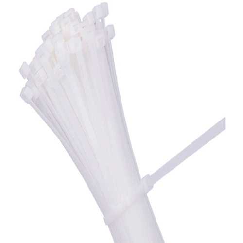 8 in. 50 lb. Natural Mounted Head Cable Tie