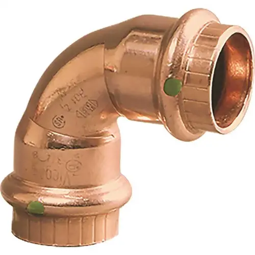 Viega 77027 1 in. x 1 in. Copper 90 Degree Elbow