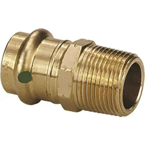 Viega 79230 3/4 in. x 3/4 in. Zero Lead Bronze Adapter