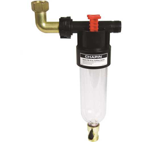 HydroFeed 16 oz. In-Line Auto-Mix Fertilizer Injector System for Lawn and Garden Applications