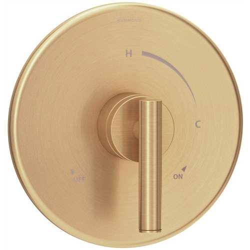 Symmons 3500-CYL-B-BBZ-TRM Dia Shower Valve Trim in Brushed Bronze (Valve not Included)