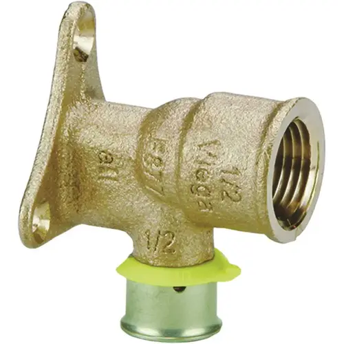 PureFlow Press 90-Degree Drop Ear Elbow 1/2 in. x 1/2 in. Zero Lead Bronze