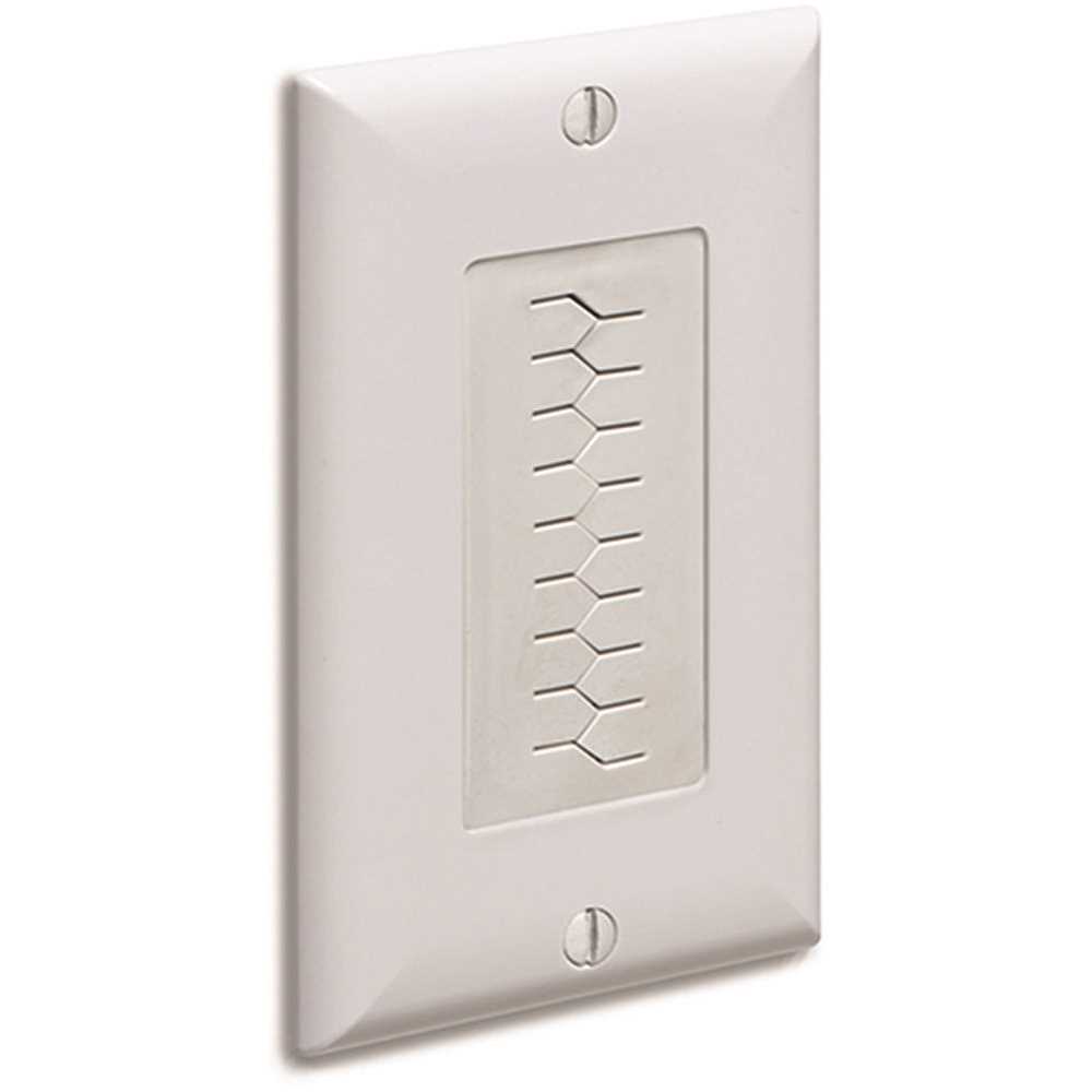 Arlington Industries CED130WP-1 Cable Entry Device Slotted Cover with Wall Plate