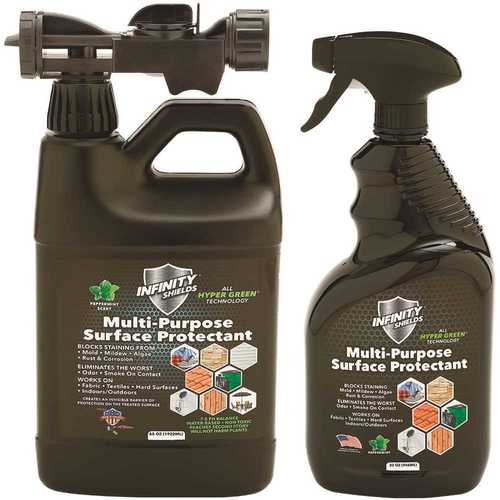 32 oz. and 65 oz. Peppermint Multi-Purpose Sealant (Twin Pack) - Pair