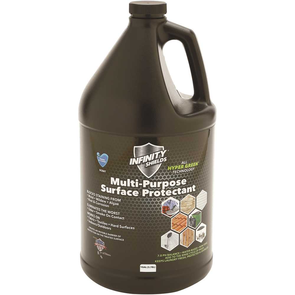 Infinity Shields PROGAL-4-FC 1 gal. Fresh and Clean Multi-Purpose Surface Protectant Stain Blocker Odor-Smoke Eliminator Repellent - pack of 4