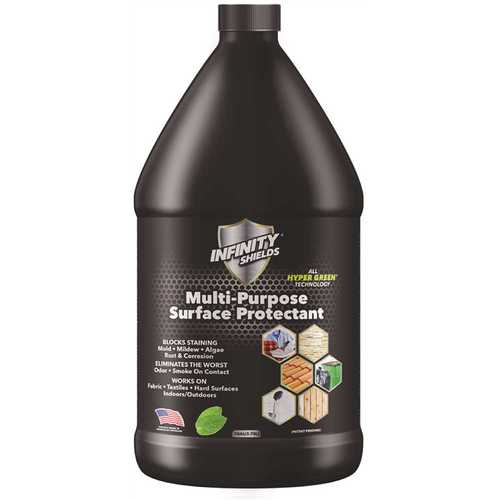 1 gal. Peppermint Multi-Purpose Surface Protectant Stain Blocker Odor-Smoke Eliminator Repellent - pack of 45