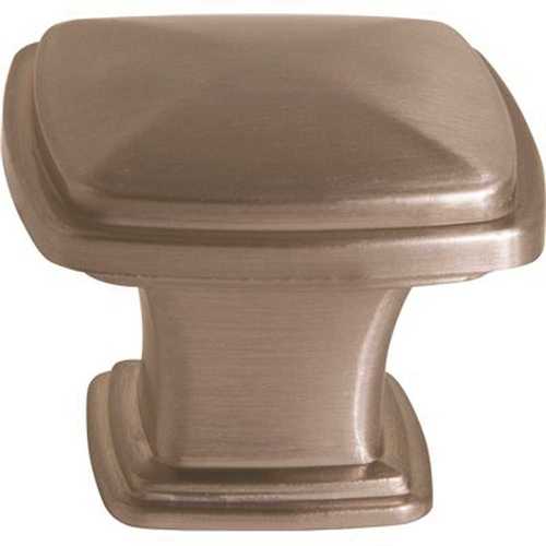 1-1/4 in. Satin Nickel Cabinet Knob - pack of 5