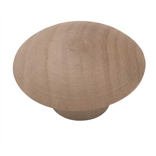 1-3/4 in. Wood Cabinet Knob - pack of 5