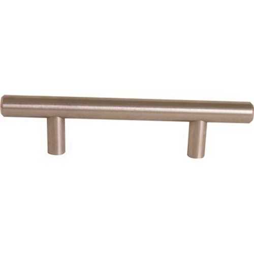 3.75 in. Satin Nickel Drawer Pull - pack of 5