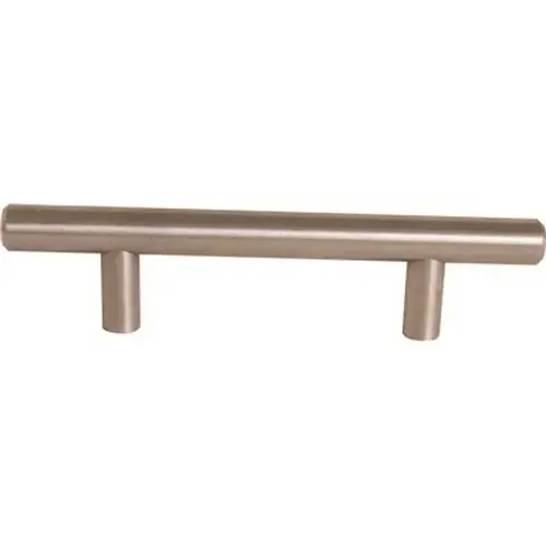 3.75 in. Satin Nickel Drawer Pull - pack of 5