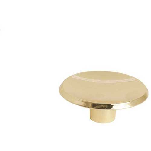 1-3/4 in. Polish Brass Cabinet Knob - pack of 5