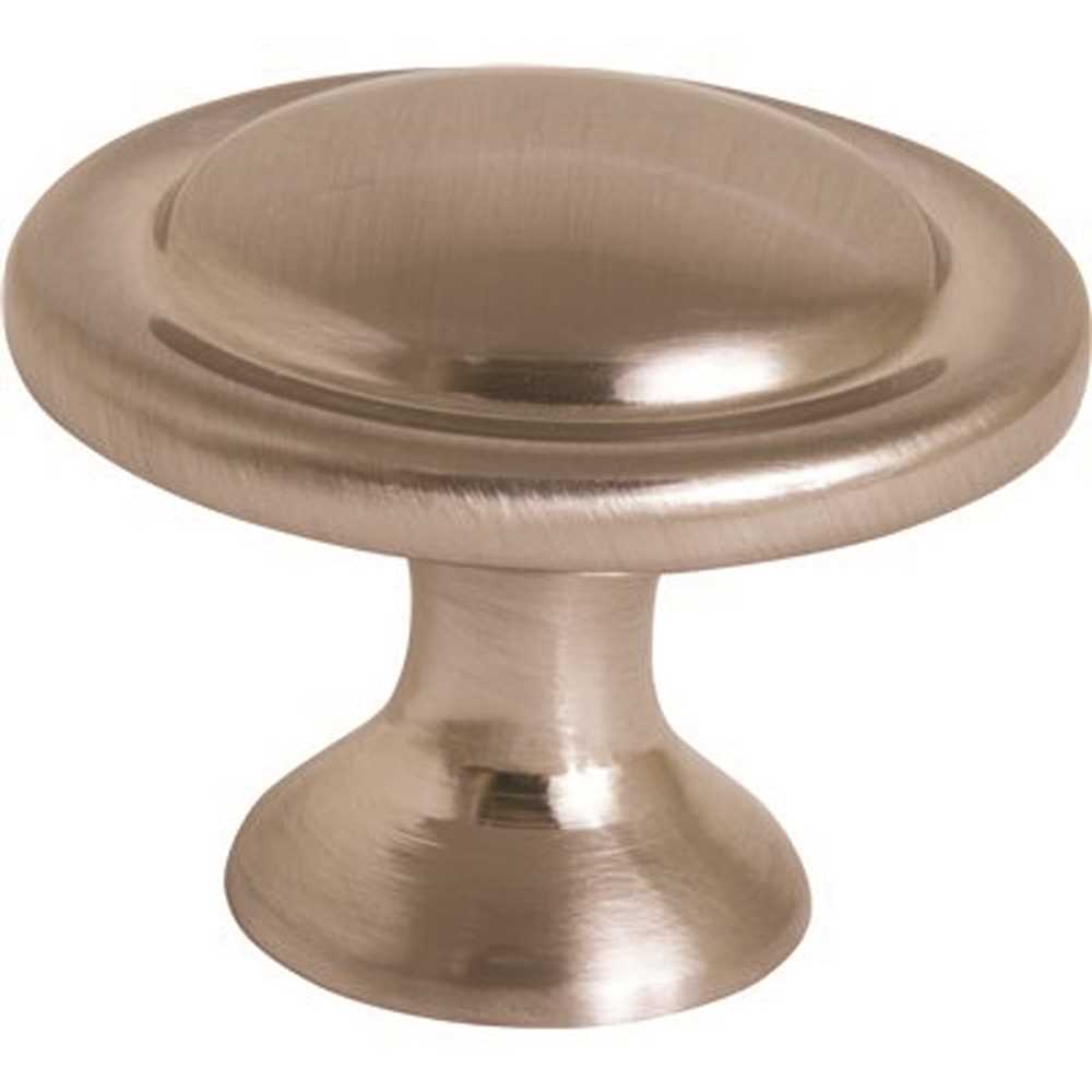 Anvil Mark 2492388 1-3/4 in. Satin Nickel Cabinet Knob - pack of 5