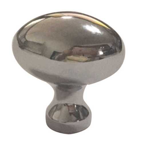 1-3/4 in. Polish Chrome Cabinet Knob - pack of 5