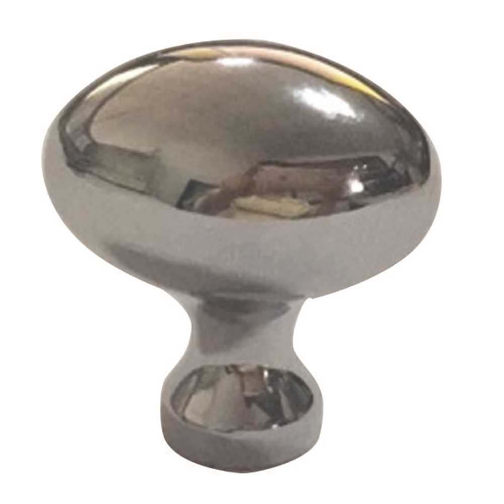 Anvil Mark 2492423 1-3/4 in. Polish Chrome Cabinet Knob - pack of 5