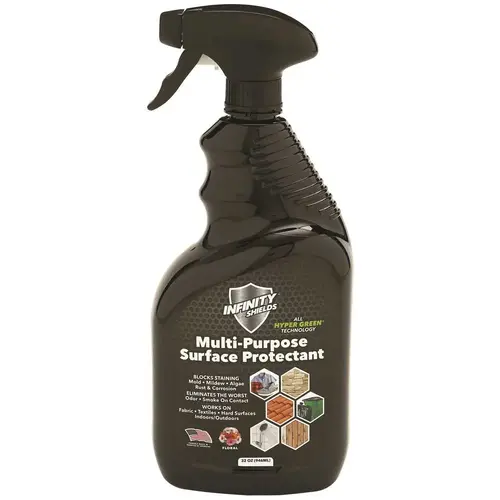 Infinity Shields PRO32-FL 32 oz. Floral Multi-Purpose Surface Protectant Stain Blocker Odor-Smoke Eliminator Repellent