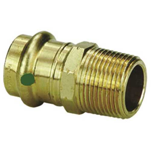 ProPress 3/4 in. x 1 in. Bronze Adapter with Zero Lead