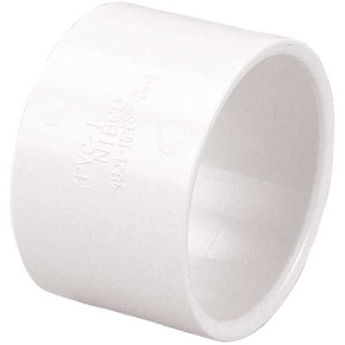 COPY 0 1-1/2 in. PVC DWV Hub x Hub Repair Coupling Fitting