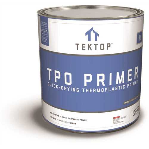 TekTop 1 Gal. Blue TPO Single Component Roofing Primer