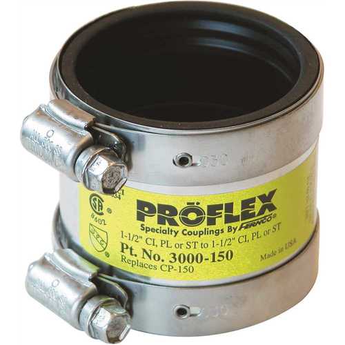 ProFlex 3000-150 1-1/2 in. Neoprene Shielded Coupling