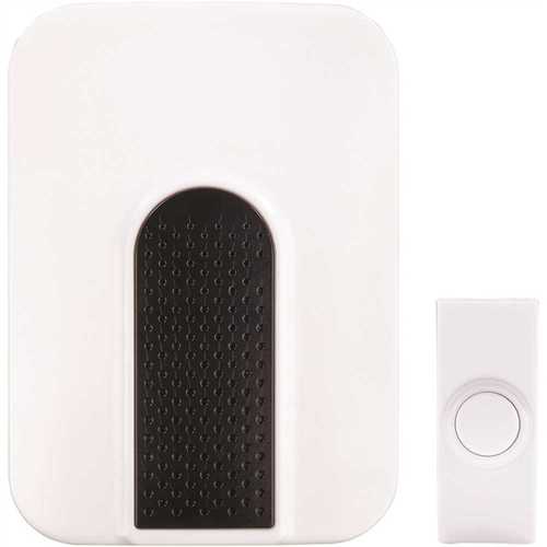 Hampton Bay HB730603 Wireless Battery Operated Doorbell Kit with 1