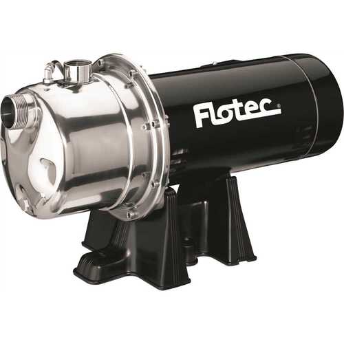 1 HP Stainless Steel Shallow Well Jet Pump