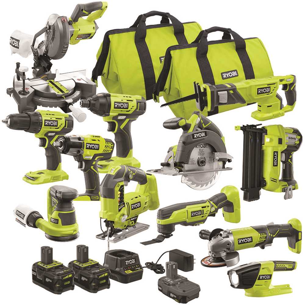 Ryobi cordless tool kit hotsell