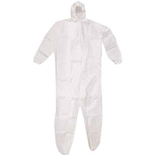 SuperTuff Heavy-Duty Painters Coverall with XL Hood Bulk Pack