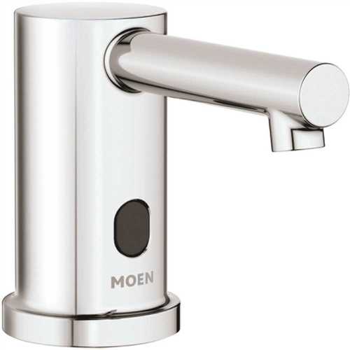 M-Power Align Electronic Foam Soap Dispenser, 1-Hole, Cast Brass, Chrome, Deck Mount