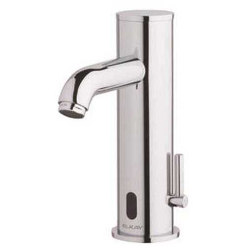 Elkay LKB738C Battery Powered Electronic Sensor Single Hole Touchless Bathroom Faucet in Chrome