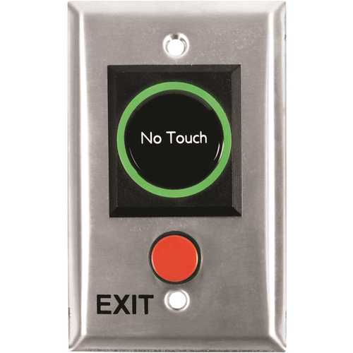 SDC 474MU 475 Series Stainless Steel Infrared No Touch Exit Touchplate
