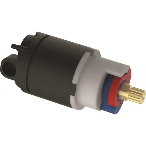 1-9/16 in. x 3-5/16 in. x 1-9/16 in. Washerless Cartridge for Pressure Balance Valves in Black