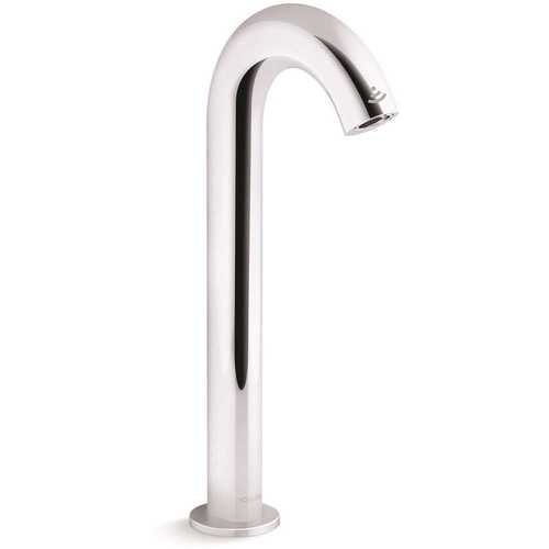 Kohler 104B86-SANA-CP Oblo Tall Kinesis DC-Powered 0.5 GPM Touchless Faucet in Polished Chrome