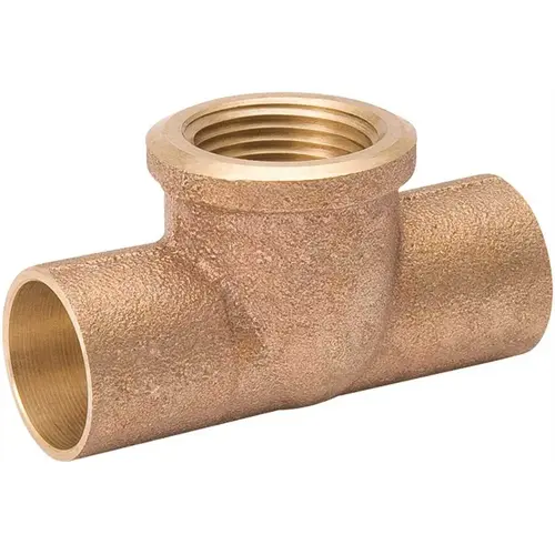 3/4 in. Copper x 3/4 in. C x 3/4 in. FIP Tee Lead Free