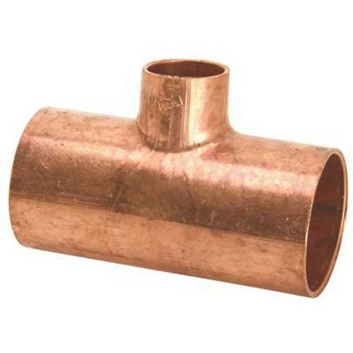 Mueller Streamline A 01539NL 3/4 in. Copper x 3/4 in. C x 1/2 in. FIP Reducing Tee Lead Free