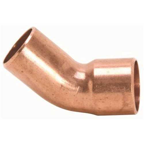 1-1/8 in. x 1 in. Copper FTG x C 45-Degree Street Elbow