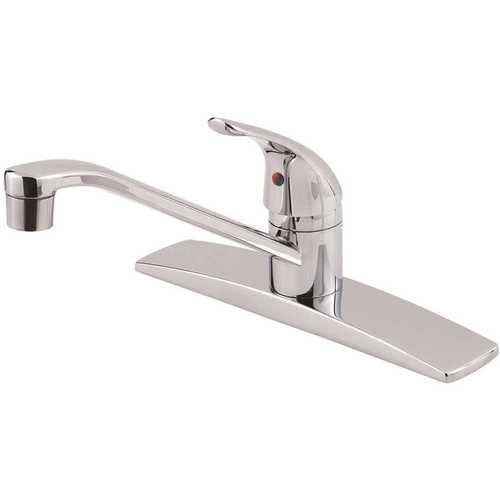 Pfister G1341444 Pfirst Series Single-Handle Standard Kitchen Faucet in Polished Chrome