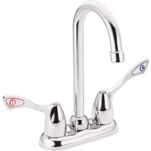 M-Bition 2-Handle Bar Faucet in Chrome