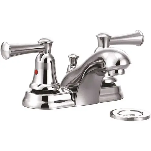 Capstone 4 in. Centerset 2-Handle Bathroom Faucet in Chrome