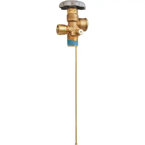 100 lb. POL Service Valve, 11.6 in. Dip Tube, 375 psi