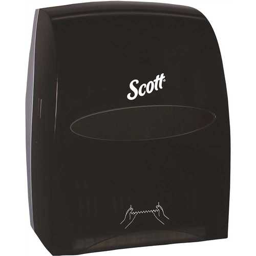 SCOTT 46253 13.06 x 11 x 16.94 Essential Hard Roll Towel Dispenser, Smoke