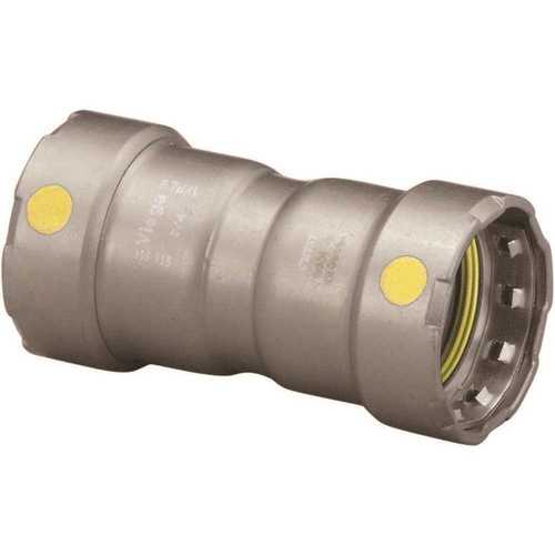 MEGAPRESSG CARBON STEEL COUPLING WITH STOP, P X P, 2 IN