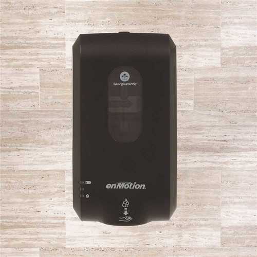 ENMOTION 52057 Gen2 Black Automated Touchless Hand Soap Dispenser